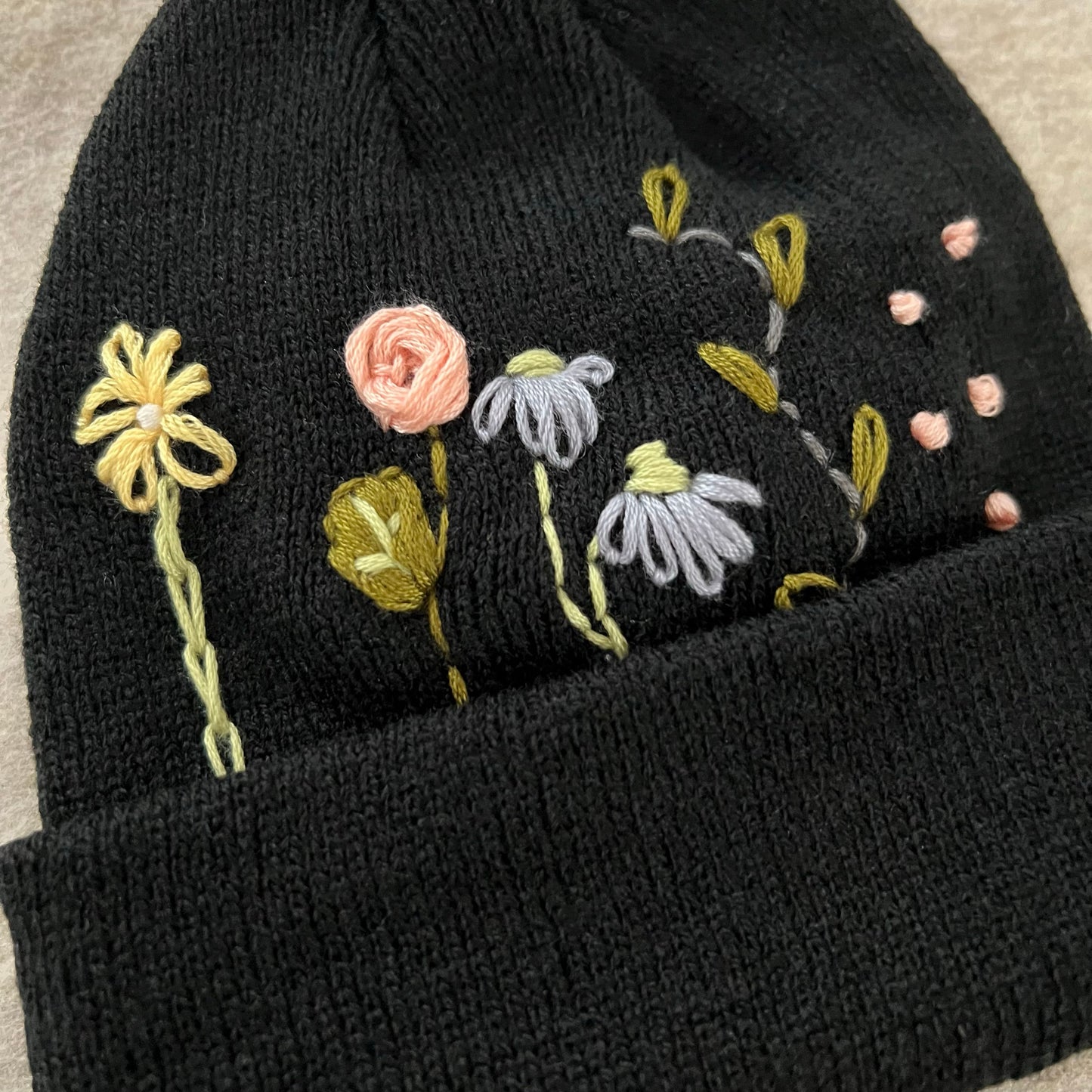 Floral Beanie