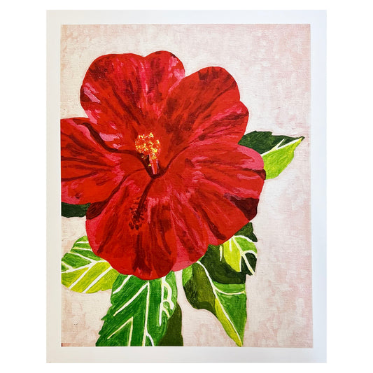 Backyard Hibiscus - Giclee Print